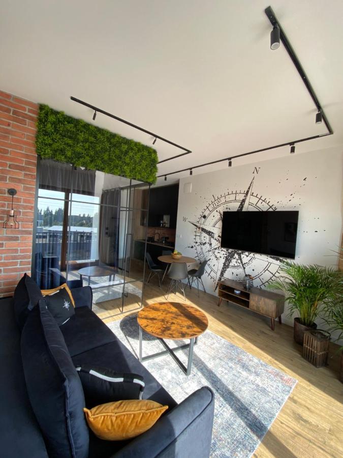 Alpaka Apartments Gdansk -W Cenie Parking, Wifi, Sauna I Silownia - Przepiekny Widok Na Starowke I Motlawe Ngoại thất bức ảnh