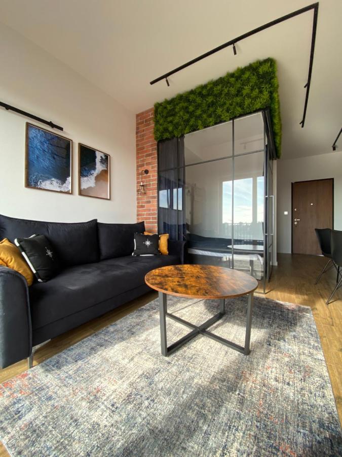 Alpaka Apartments Gdansk -W Cenie Parking, Wifi, Sauna I Silownia - Przepiekny Widok Na Starowke I Motlawe Ngoại thất bức ảnh